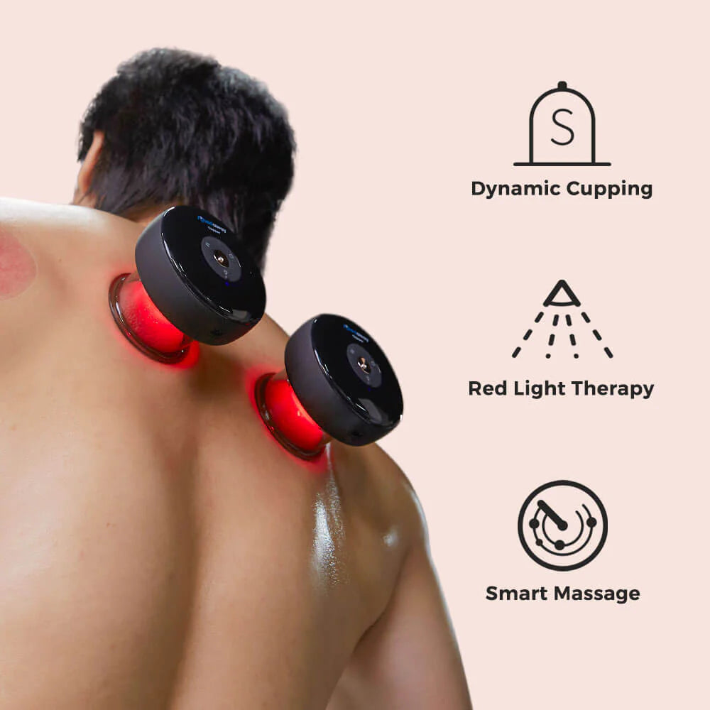 Achedaway Cupper Pair Smart Cupping Therapy Device 2 Pieces