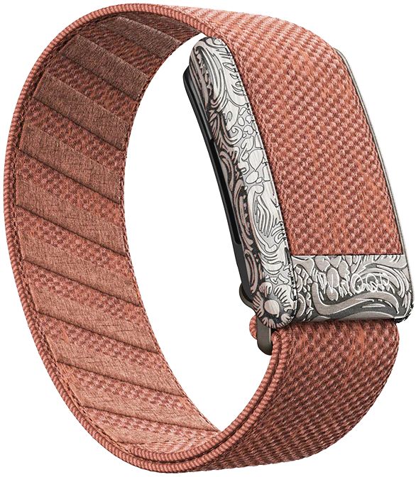 Terra cotte band "Enhance your WHOOP® 4.0 experience with the Etched Metal SuperKnit Band, exclusively available at Strapco in Qatar. Crafted with unique engraved metal hardware and ultra-comfortable SuperKnit material, it's the perfect addition to your collection. #StrapcoQatar #Whoop #EtchedMetalBand #SuperKnit"