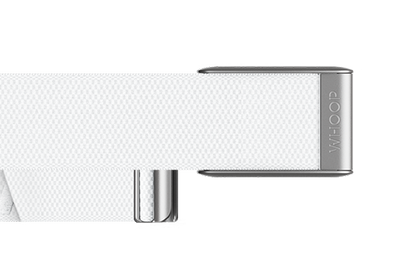 Chank Band - White Whoop fitness band, perfect for tracking workouts and recovery, sold by Strapcostore for enhanced fitness experience