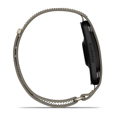 Garmin CIRQA Smart Band French Grey - side profile