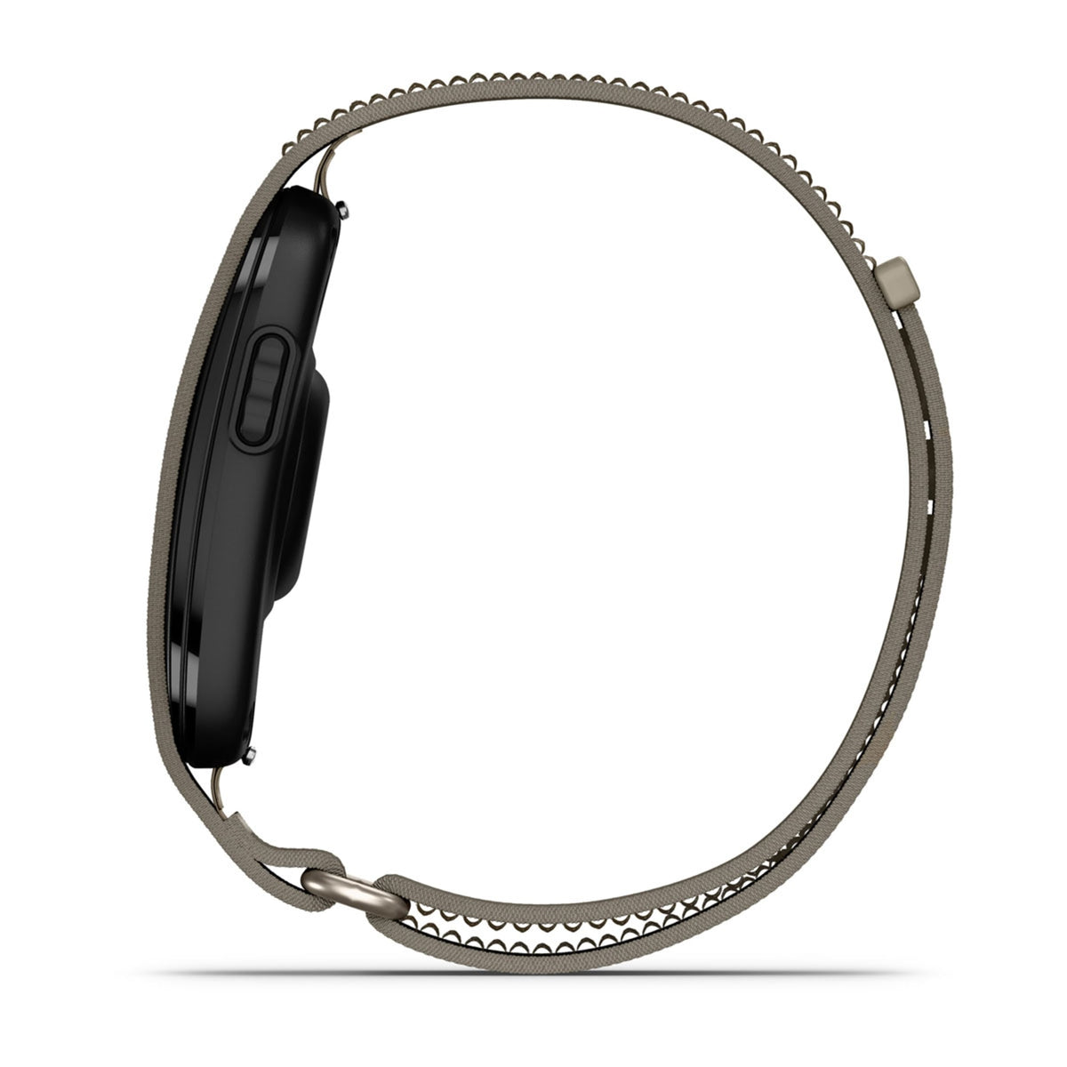 Garmin CIRQA Smart Band French Grey - button side