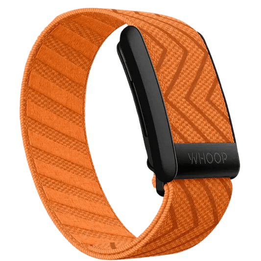 "Durable SUPERKNIT BAND TIGER for Whoop - Stand Out with Bold Orange and Tiger Design"