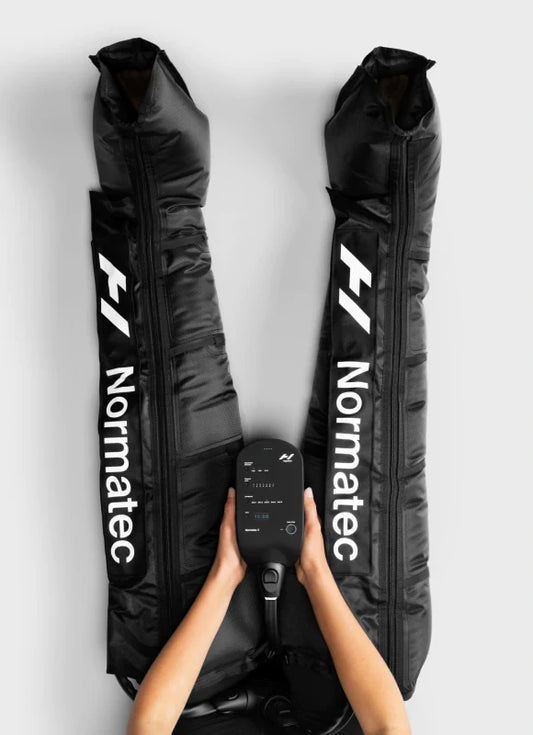 	1.	“Experience advanced muscle recovery with the Normatec device from Hyperice, available at Strapco Qatar.”